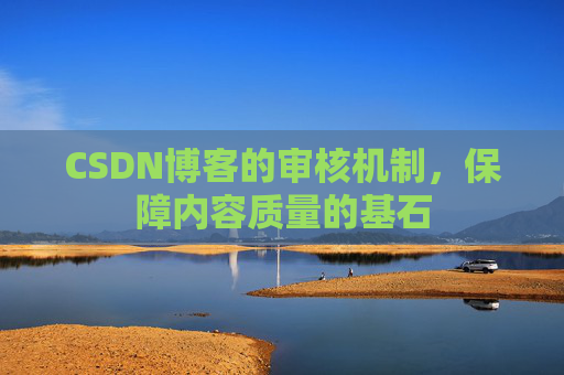 CSDN博客的审核机制,保障内容质量的基石